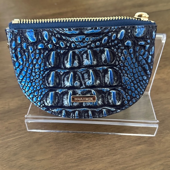 Brahmin Handbags - Brahmin Britt  coin purse Kyanite  . Pristine. No tag .